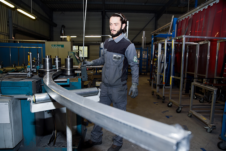 Cintrage de l'aluminium