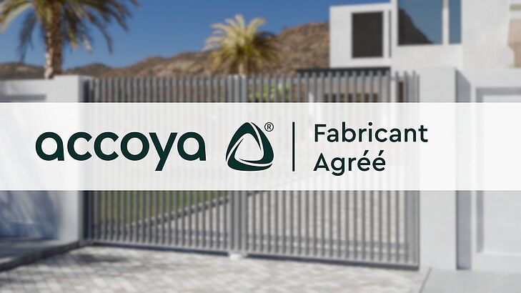 Certification Accoya - Portail alu