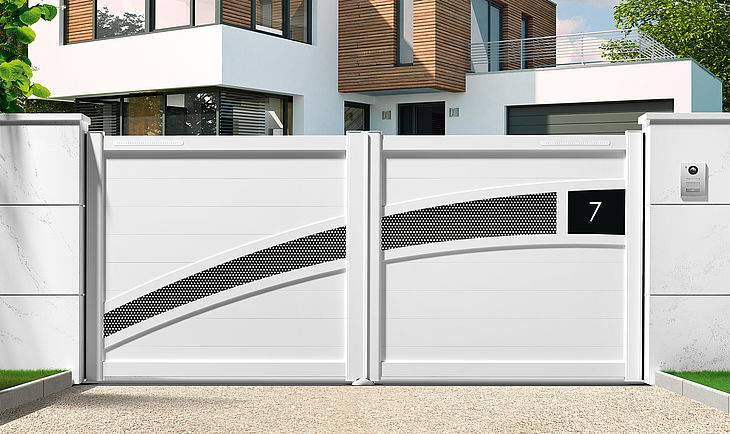 portail alu battant design impulsion