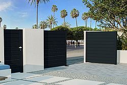 Portail en aluminium Breezy - Persienne