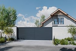 Portail en aluminium Essency - Plein