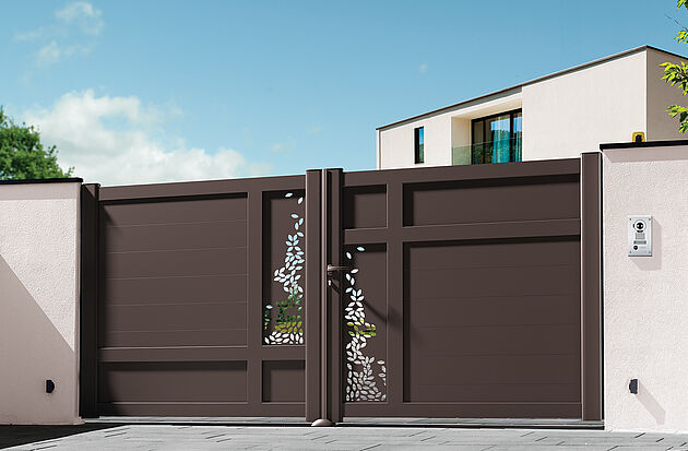 Installateur de portail alu moderne près de Guéret (23-Creuse)