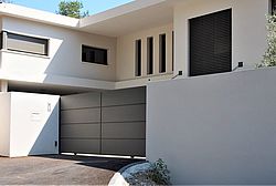 Portail en aluminium Skadi - à Cassettes