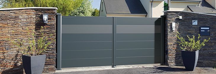 clôture alu