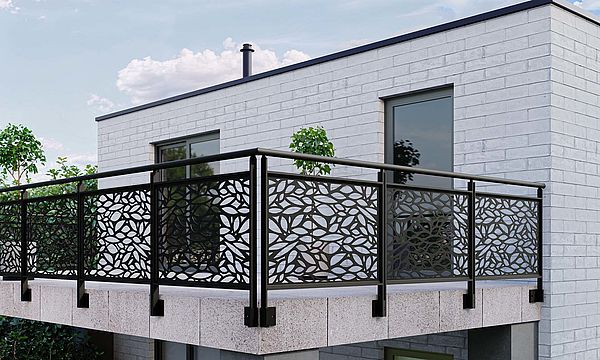 Les garde-corps à motifs