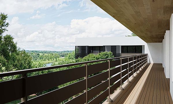 Les garde-corps barreaudés